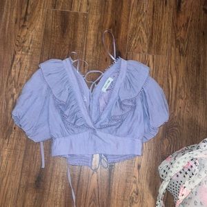 Do + Be light purple top